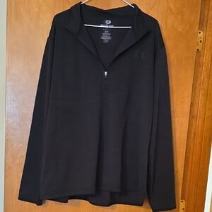 Mossy Oak Black Quarter-Zip Sweatshirt